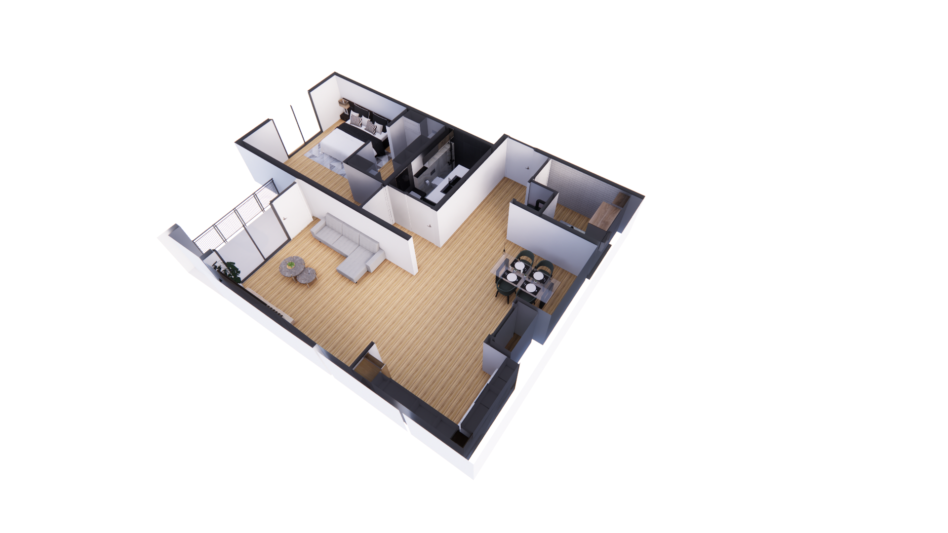 Type A floor plan