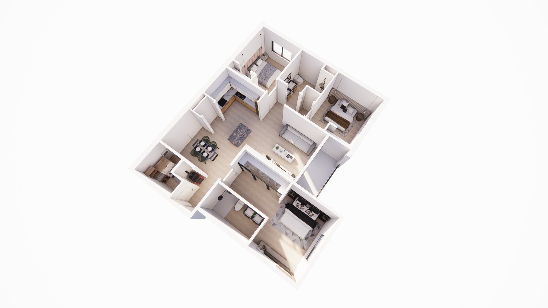 Type C floor plan